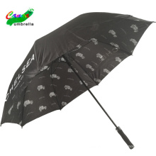 Guarda-chuva de golfe de tamanho grande para fotografia de dois dossel com impressão de imagem dentro de guarda-chuva de 72 polegadas de 2 camadas